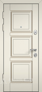 Усиленная входная термо дверь Белый Софт №28 внутренняя - фото