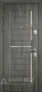 Черная дверь с повышенной звукоизоляцией №41 внутренняя - фото