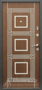 Входная дверь для квартиры Модерн стандартных размеров №4 внутренняя - фото