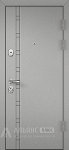 Непромерзающая глухая уличная дверь №32 внешняя - фото