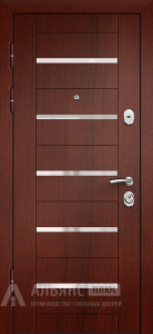 Белая дверь Сноу из серии Роял с декоративным молдингом №6 внутренняя - фото