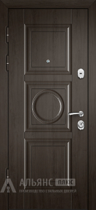 Входная дверь Black с цилиндровым замком №26 внутренняя - фото