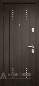 Металлическая дверь с шумопоглощающей плитой (толщина двери 70мм) №24 внутренняя - фото