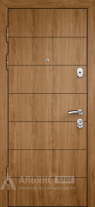 Дешевая квартирная дверь Блэк софт №36 внутренняя - фото