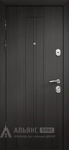 Дверь в частный дом термо антрацит 2000х800 №46 внутренняя - фото