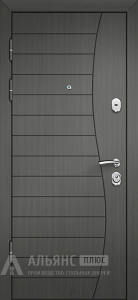 Широкая дверь с покрытием винорит №65 внутренняя - фото