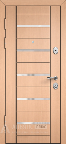 Фото 2 «Железная дверь в квартиру с шумоизоляцией МДФ с двух сторон №20»